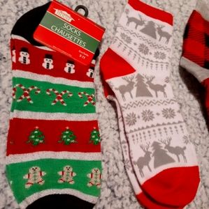 Asst. Christmas holiday socks